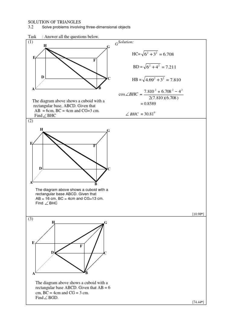 Addmath Form 4 | PDF