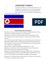 Menschenrechte Nordkorea