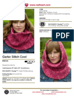Garter Stitch Cowl PDF
