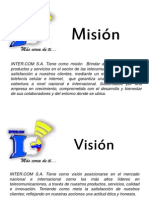 MISION  Y VISIÓN