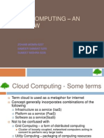 CLOUD COMPUTING – AN OVERVIEW