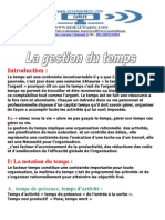 Gestion Du Temps