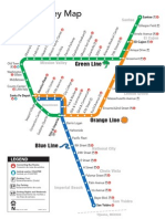 Trolley Map San DIEGO CHULA VISTA