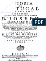 História de Portugal restaurado, pelo Conde da Ericeira, vol. 1