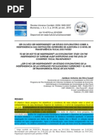 Janilson Antonio Da Silva 2012 Ser Ou Nao Ser Independente U 7842