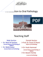 Introduction To Oral Pathology