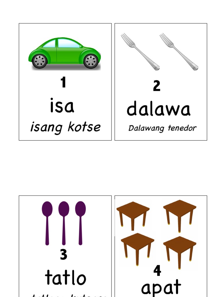 counting in tagalog