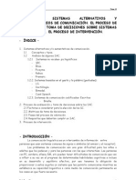 Sistemas alternativos de comunicación y proceso de evaluación