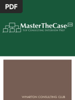 Download Wharton Casebook 2010 for Case Interview Practice  MasterTheCase by MasterTheCasecom SN123398219 doc pdf