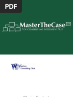 Wharton Casebook 2006 For Case Interview Practice - MasterTheCase