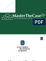 Columbia Casebook 2006 for Case Interview Practice | MasterTheCase