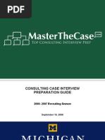 Download Ross Casebook 2007 for Case Interview Practice  MasterTheCase by MasterTheCasecom SN123406284 doc pdf