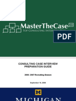 Ross Casebook 2007 For Case Interview Practice - MasterTheCase