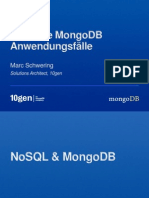 Typische MongoDB Anwendungsfälle
