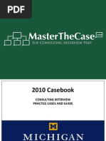 Download Ross Casebook 2010 for Case Interview Practice  MasterTheCase by MasterTheCasecom SN123406351 doc pdf