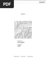 Download Indesit WT102EX by Yblis SN123410991 doc pdf
