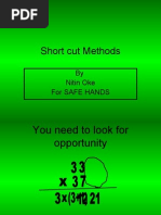 Short Cut Methods of Numerical Calculations