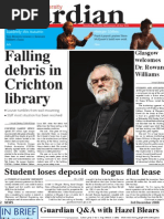 Download Glasgow University Guardian - November 11th 2008 - Issue 3 by Glasgow University Guardian SN12342142 doc pdf