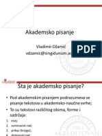 Akademsko Pisanje