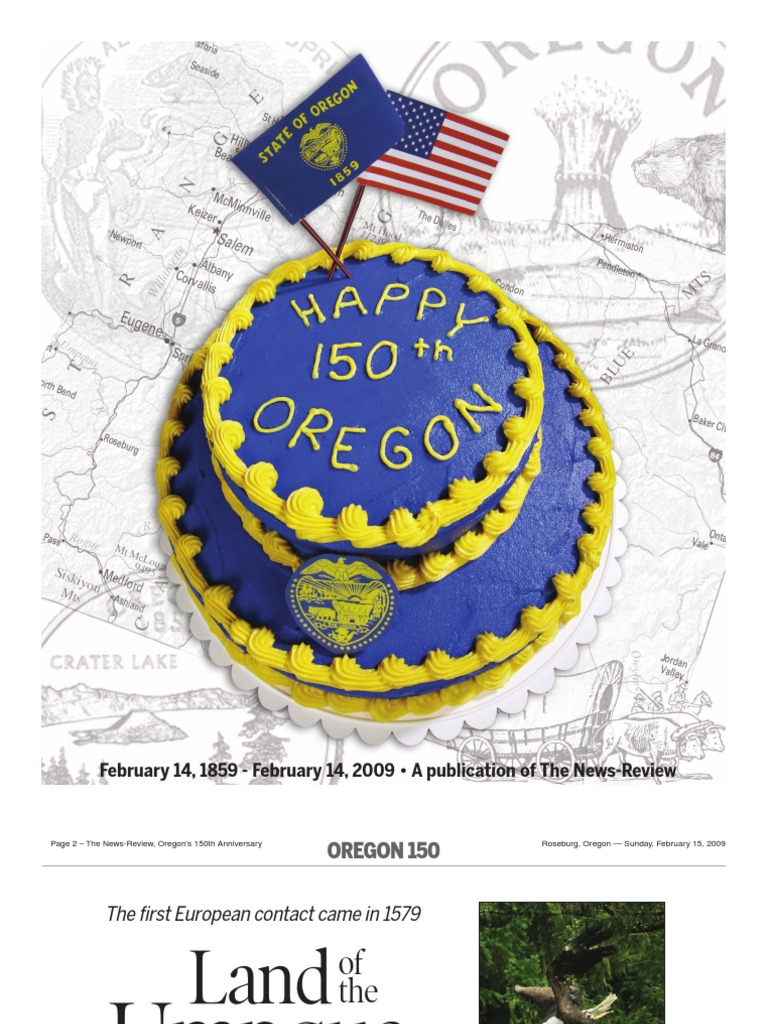 Celebrate Oregon's 150th Birthday Oregon Trail Nature Free 30day