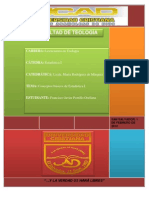 Estadistíca I, Conceptos