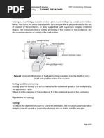 Turning Operations