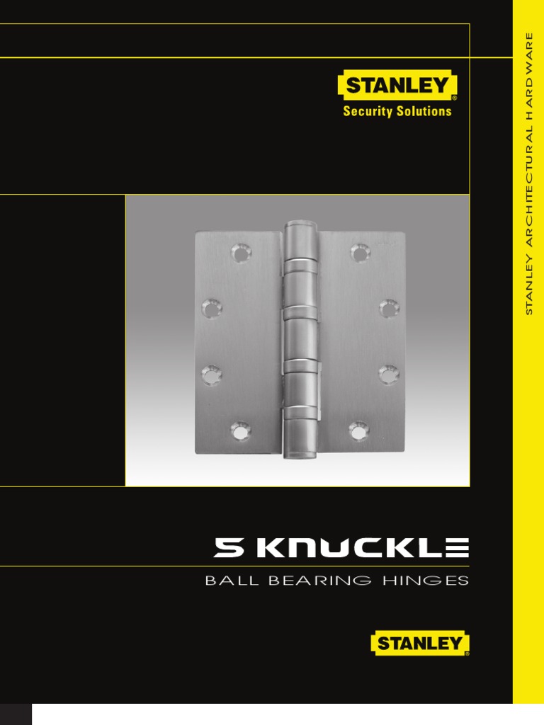STANLEY PDF Door Sheet Metal