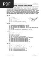 Tumbling Skill Progressions Guide | PDF | Anatomical Terms Of Motion ...