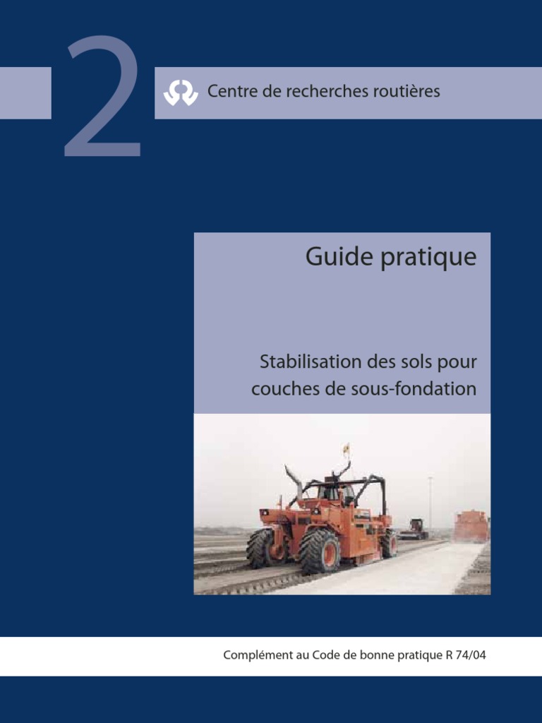 Stabilisation des sols en sous-fondation | PDF | Chaux | Sol (pédologie)