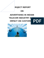 54132828 Advertising Effectiveness on Telecom Ind Project