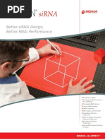 Download Mission siRNA - Better siRNA design Better RNAi performance by Sigma-Aldrich SN12345261 doc pdf
