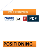 IMC Presentation vs Positioning Strategies of Micromax and Nokia