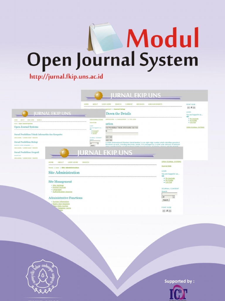 Panduan Penggunaan Open Journal System | PDF