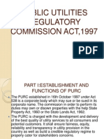 Public Utilities Regulatory Commission