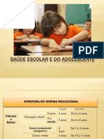 Saúde Escolar e Do Adolescente