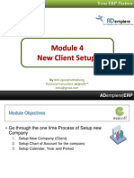 Adempiere Module 4 - New Client Setup PDF