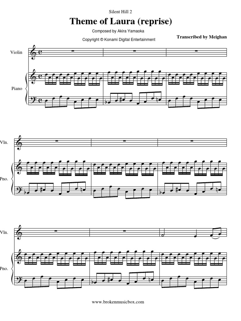 SH2 Theme of Laura (reprise)