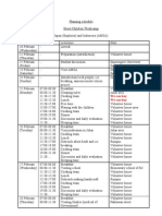 Planning Schedule SC