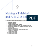 Making Title Block and Borders