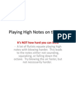 High Notes Flute