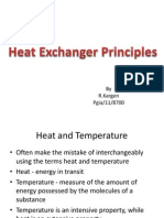 Heat Exchangers Principle