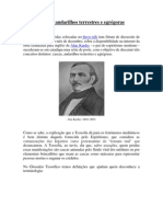 Cascas, andarilhos terrestres e egrégoras