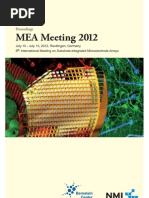 Multielectrode Array (MEA) Proceedings 2012