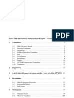 Part I 50th International Mathematical Olympiad - Germany 2009 1 Committees