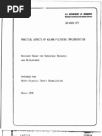 PRACTICAL ASPECTS OF KALMAN FILTERING IMPLEMENTATION