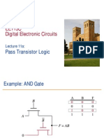 EE115C Digital Electronic Circuits: Pass Transistor Logic