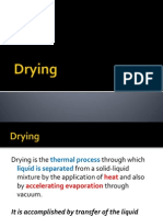 Principle and Mechanism of Drying