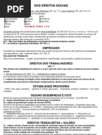 Dos Direitos Sociais