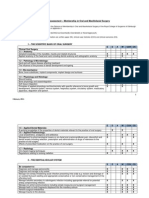 Membership Exam Blueprint for Oral and Maxillofacial Surgery