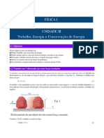 UNIDADE III. Trabalho e Energia e Conservação de Energia